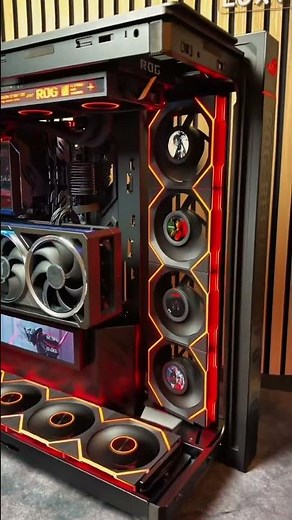 96GB of DDR5, and the new ASUS ROG Strix LC IV 360 ARGB LCD with cable-free Q-Connector #pcbuild