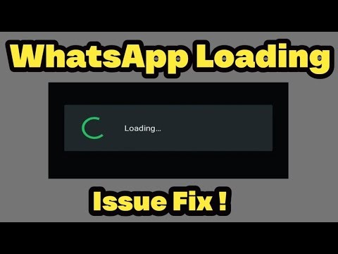 WhatsApp Loading Problem Solved ✅ | WhatsApp Not Opening Fix 2026