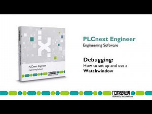 How to find program errors using a watchwindow | Debugging with PLCnext Engineer