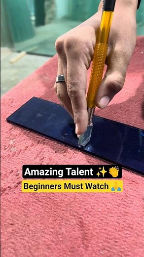 🔥 🧠 Skilled Hands Create Unbelievable Glass Break Illusion! ✨