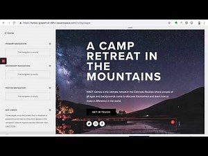 How to build and design your homepage with Squarespace