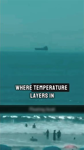 The reason why boats are floating in the air... 🚢