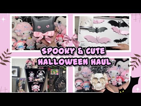 Spooky & Cute Halloween Haul 🎀💀Tjmaxx, At Home, Bath Body Works & Ross💀🎀