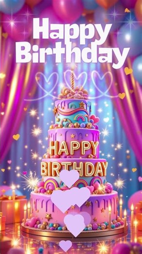 Perfect Birthday Celebration Video 💖