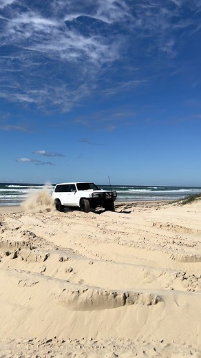 Beach Off-Roading Adventure with a Supercharged Nissan Patrol