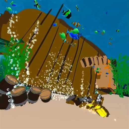 World 3 Underwater Alozano OpenBrush(Draft1)