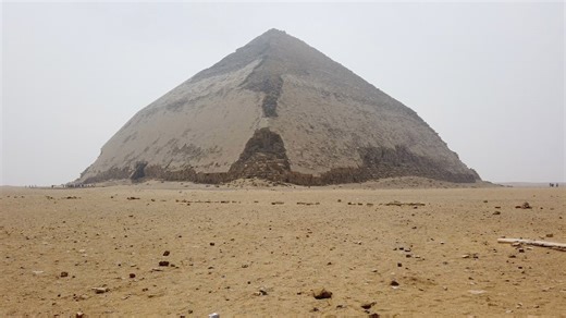 Exploring The Bent Pyramid And Red Pyramid Of Dashur In Egypt