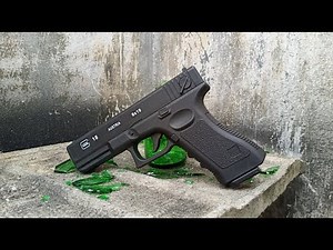 TEST BB METAL MAINAN GLOCK 18 FULL UPGRADE TANPA 1,3 BOTOL BIR HANCUR LEBUR! SAH DAN LEGAL!