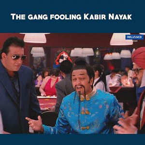 201K views · 2.7K reactions | The gang fooling Kabir Nayak | Double Dhamaal | Movie Scene After losing a huge sum to a police officer, four slackers find themselves unemployed and broke. They then come up on the police officer, who now apparently lives a wealthy lifestyle with his wife. They intrude in his life and blackmail him.#DoubleDhamaal | Reliance Entertainment | Facebook