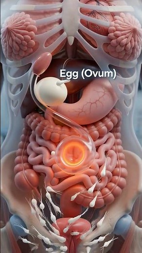 When Sperm Meets Egg | Fertilization Explained (3D Animation)