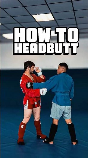 The safest way to headbutt in grappling #sambo #technique