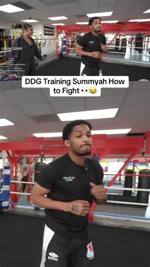 DDG Training Summyah How to Box 😂👀