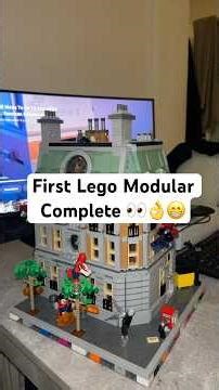 First Lego Modular Complete 👀👌😁 #lego #legomarvel #legomodular