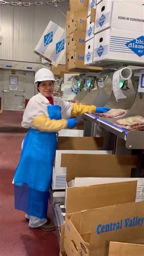 Every carcass is carefully broken down by skilled butchers into primals like chuck, rib, loin, and round, then into subprimals - the cuts you see at your grocery store or favorite restaurant. Trimmings are sorted and turned into ground beef or other products, ensuring nothing goes to waste. This process not only delivers high-quality beef but also respects the animal and maximizes every part. From steaks to tallow, bones to hides 🥩🦴 #hanfordca #byproduct #beefprotein #rendering #foodsafety | C