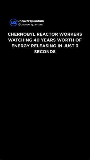 IN THREE SECONDS, CHERNOBYL UNLEASHED DECADES OF ENERGY ☢️💥 April 26, 1986. 1:23 AM. Three seconds changed nuclear history forever. The Numbers: • Normal operation: 3,200 MW • Peak surge: ~30,000 MW (10x normal) • Energy released: 225 tons of TNT • Time to disaster: 3 seconds What Happened: During a safety test, operators disabled systems and removed too many control rods. A fatal RBMK reactor flaw—positive void coefficient—caused runaway power surge. Result: Fuel hit 2,000°C, massive steam exp