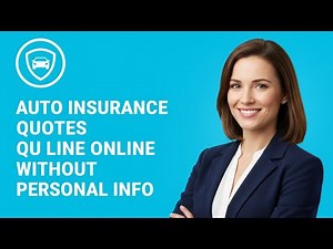 How to get auto insurance quotes online without personal info
