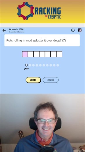 Simon Tackles Minute Cryptic Clues in One Minute