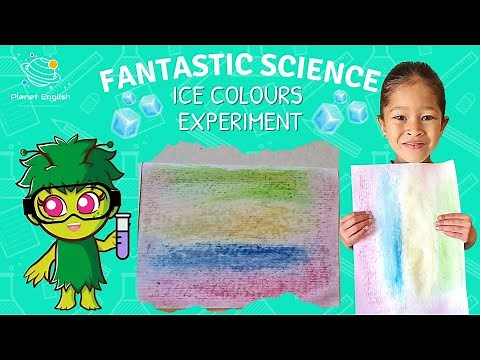 Ice Colours Experiment | Kids Science