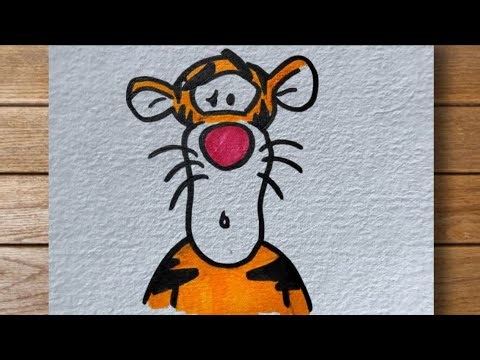 "Unlock Your Inner Artist: How to Draw Tigger Like a Pro! 🐯✨"