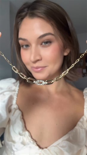 GOLDMANIA on Instagram: "14K Gold Diamond Paperclip Necklace that elevates every layer. ✨ Featuring our diamond graduated paperclip link necklace in solid 14k gold, refined sparkle, bold structure, and effortless luxury in one timeless piece. Designed to shine solo or anchor your favorite stack. ✨Shop today: www.goldmaniajewelry.com #Necklace #solidgold #14kgold #jewelryaddict #goldmaniajewelry"