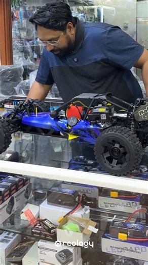RCology on Instagram: "“Not electric. Not quiet. Just pure 29cc fury 🔥 Rovan Baja 5B.” #rcology #hobby #rchobby #reel"