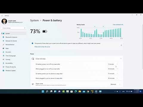 How to Change Windows 11 Sleep Settings
