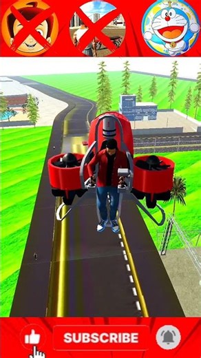 Indian bike driving 3D game mein Aaj kiya all character na mini jetpack se 🦘 ll #gaming#trending#gta