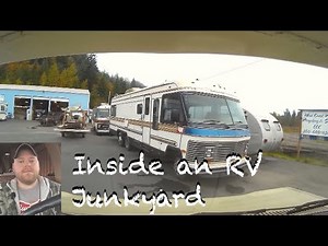 Inside An RV Junkyard For Parts