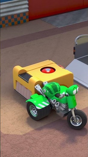 Getting It Ready!⚡️ Motorcycle Cartoon | Ricky Zoom #shorts