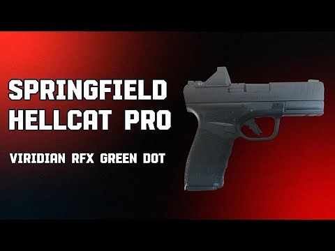Springfield HELLCAT PRO with Viridian optic