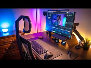 My Dream Desk Setup 2021 Tour - Creative Work From Home Office ONE YEAR LATER! | Raymond Strazdas