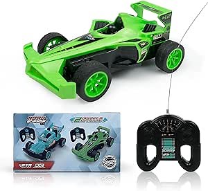 Remote Control Car Fast RC Car RC Buggy 1/18 Hobby RC Car Remote Control Car for Kids Girls Boys 4-7,8-12 Green