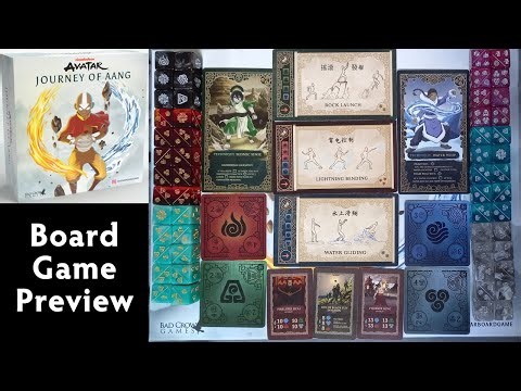 "Avatar: Journey of Aang" Board Game Preview
