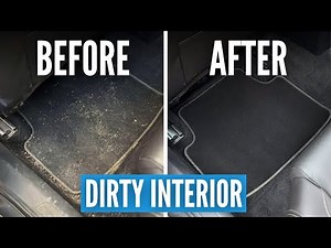 Dirty Interior Deep Clean Transformation | Car Detailing
