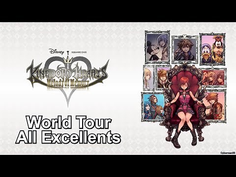 Kingdom Hearts: Melody of Memory - Full Game Walkthrough (Proud / All Excellents / No Damage)
