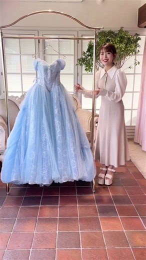 シンデレラに大変身💎 | 結婚式花嫁コーデ紹介