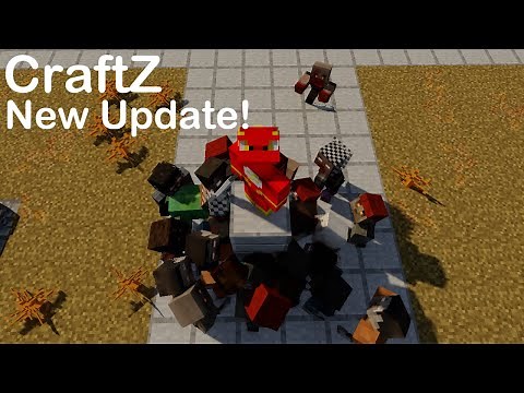 CraftZ But Now With Guns?! | New Hardcore Zombie Survival Modpack