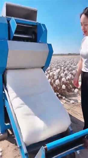 ☁️⚙️ Portable Cotton Carding Machine Processing Fluff into Uniform Sheets