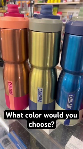 New CamelBak Stainless Bottles, what color would you choose?