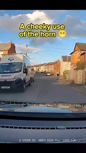 Cheeky use of the horn 🤷 #anticipation #roadsafety #usteerursuccess #fyp | U Steer Driving School