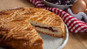Recette gâteau basque à la cerise noire