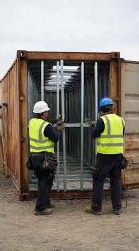 Turning a Shipping Container Into a Cozy Home 🏡