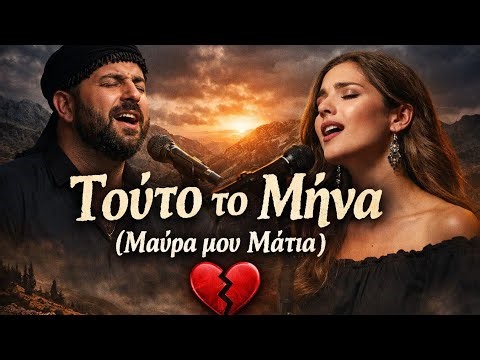 Τούτο το Μήνα (Μαύρα μου Μάτια) 💔 | Παραδοσιακό Κρητικό Ντουέτο