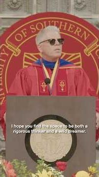 Dexter delivered the Commencement Address to the @U‪@USC‬ornsife 2026 Graduating Class 🎓