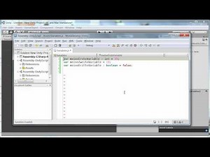 JavaScript Scripting in Unity3D - Grundlagen und Variablen [1/4]