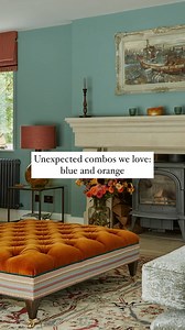 15K views · 946 reactions | It’s not a classic color combination but blue and orange are the playful duo that will bring life to your interiors 冀 李 . #homesandgardens #color #combo | Homes & Gardens Magazine | Facebook
