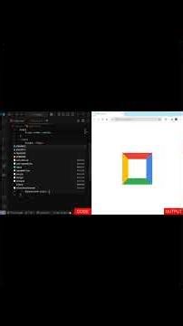 Recreated the iconic Google Logo using just HTML & CSS! 🎨 #google #html #webdevelopment #css