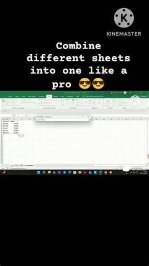 Combine excel sheets using this function. #excel #exceltricks