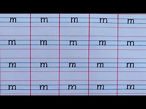 Learn to write small m |Lowercase letters for kids|Small letter alphabets writing|Alphabets learning