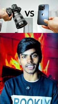 iPhone vs Camera 📸